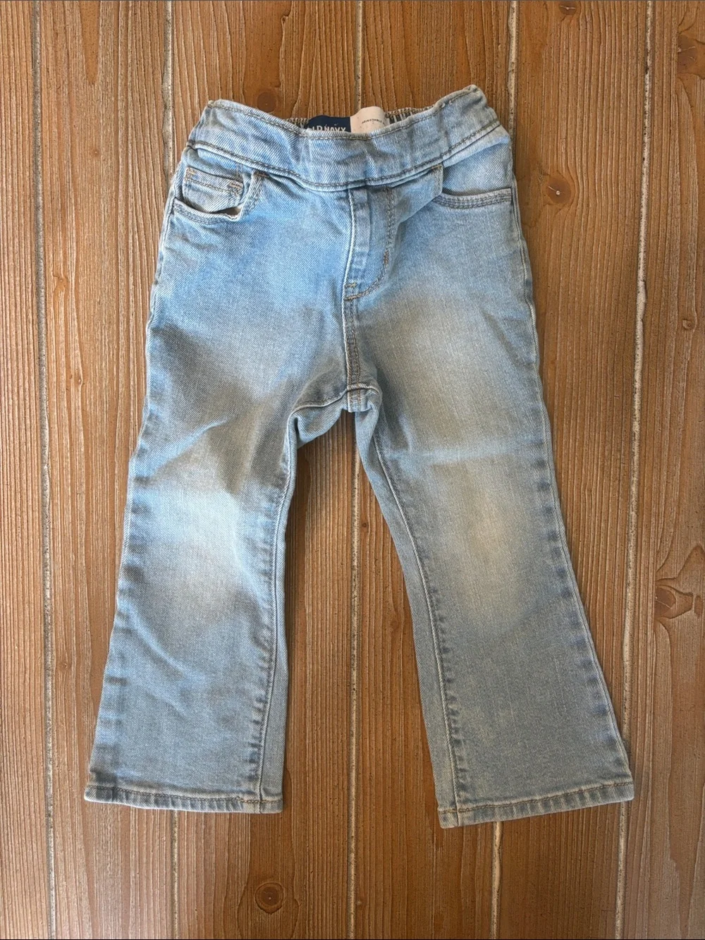 Old Navy Light Wash Toddler Denim Flare Jeans 3T